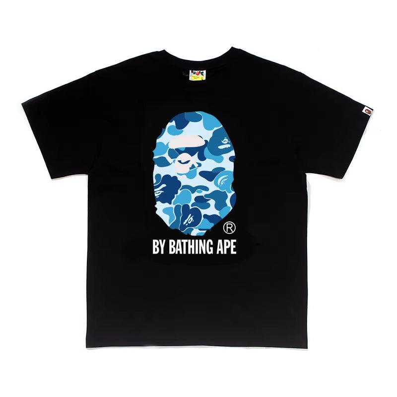 2026 High Version BAPE Ape T-Shirt – Made from premium 100% cotton for superior comfort, breathability, and durability. Features the iconic Ape graphic with high-quality heat-transfer printing that delivers vibrant colors and long-lasting wear. Designed with a trendy regular fit, making it perfect for streetwear, casual outfits, and everyday fashion.