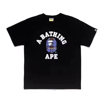 2026 High Version BAPE Ape T-Shirt – Made from premium 100% cotton for superior comfort, breathability, and durability. Features the iconic Ape graphic with high-quality heat-transfer printing that delivers vibrant colors and long-lasting wear. Designed with a trendy regular fit, making it perfect for streetwear, casual outfits, and everyday fashion.